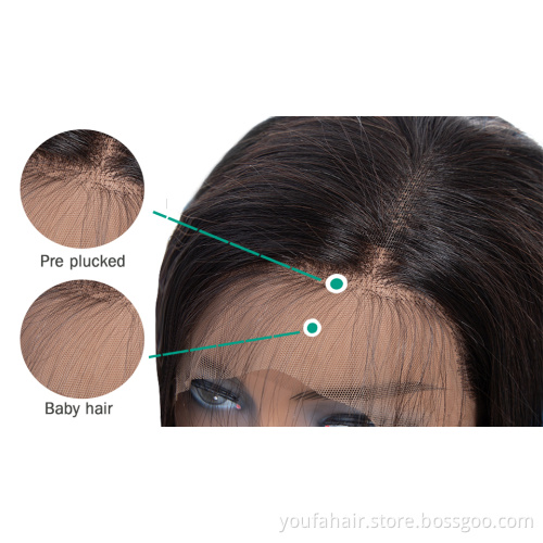 Ombre 1B Gray 100% Virgin Human Hair Wigs Cuticle Aligned Straight Hair Brazilian 4x4 5x5 6x6 Closures Swiss Lace Wig Vendors
